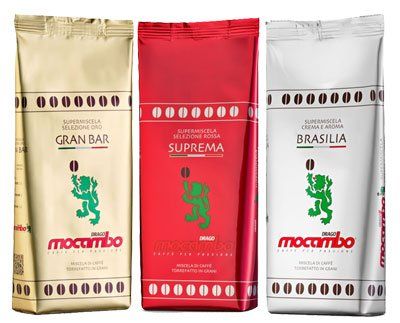 Mocambo Kaffe Espresso - 3 sorter i set