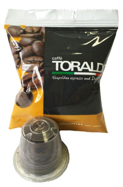 100 Toraldo Gourmet Nespresso®* kompatible Kapseln