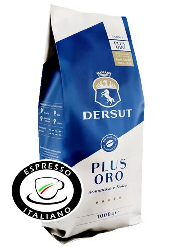 Dersut Caffè Plus Oro - Espresso Italiano