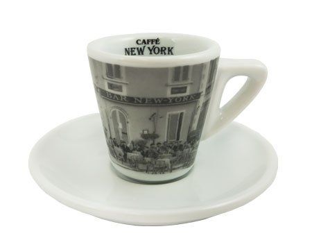 Caffe New York Espressotasse Bar-Motiv