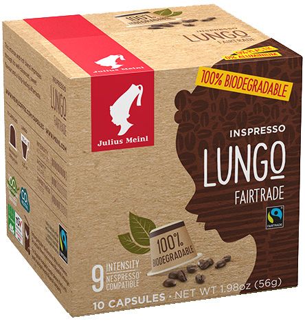 Julius Meinl Lungo Fairtrade kompostierbare Kapsel