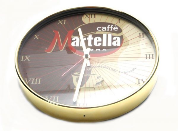 Caffe Martella väggur