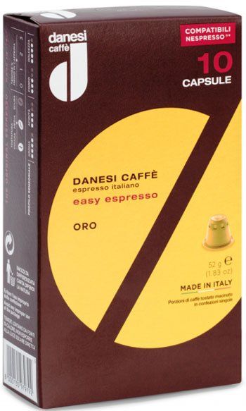 Danesi Oro Nespresso®*-kompatibla kapslar