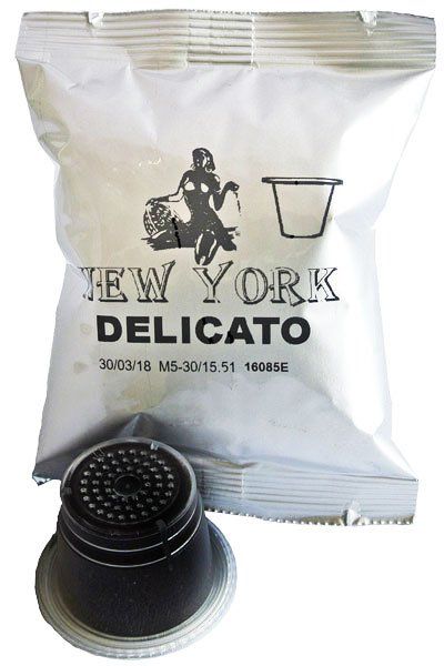 100 Caffe New York Delicato Nespresso®*-kompatible Kapseln